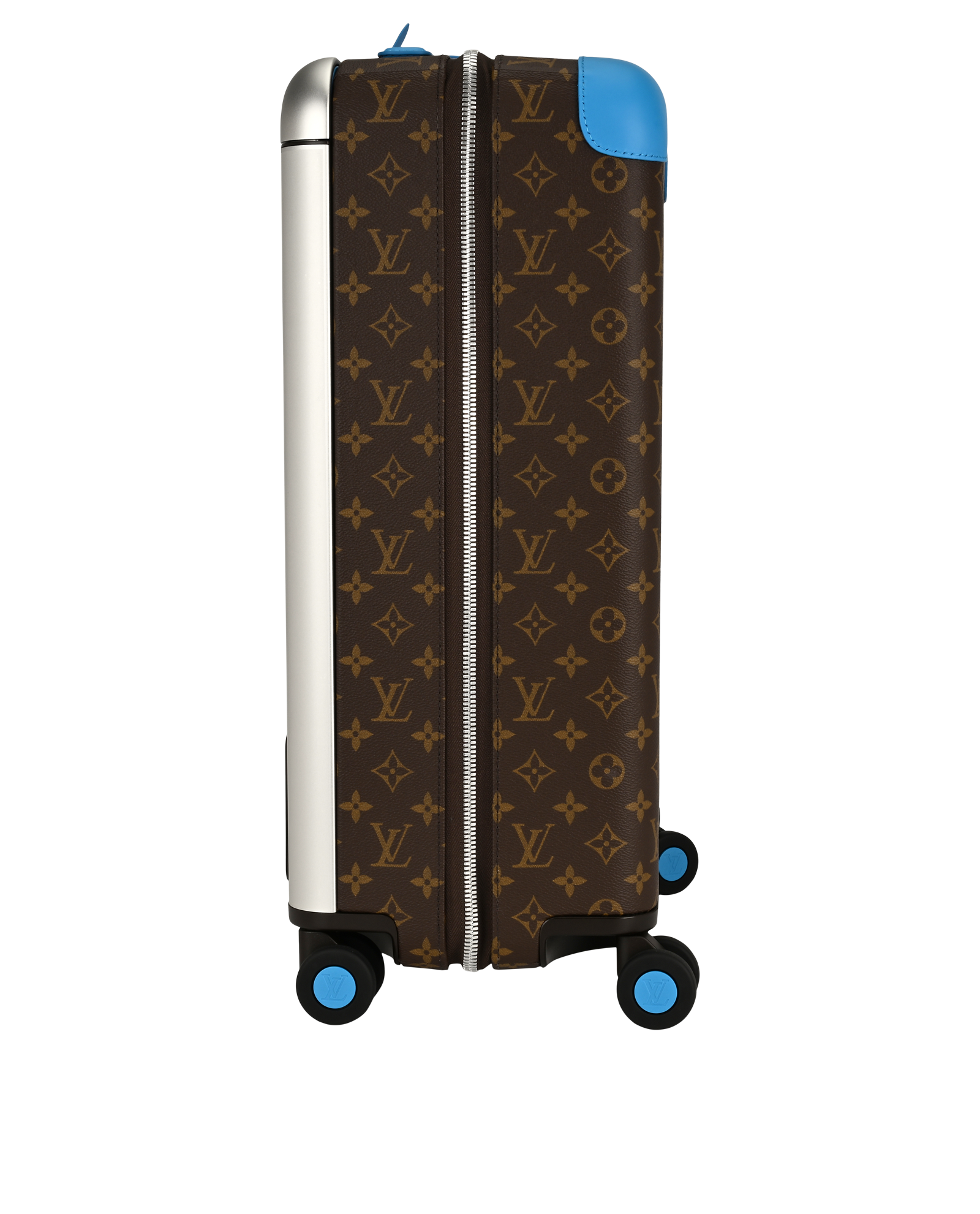 Horizon 55, &pound;1,850, Handbags, Blue/Brown, Canvas, Side view
